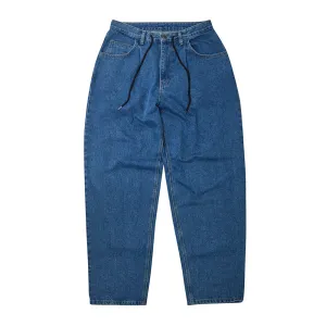 MID90 BAGGY DENIM PANTS DEEPBLUE