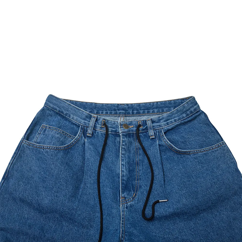 MID90 BAGGY DENIM PANTS DEEPBLUE