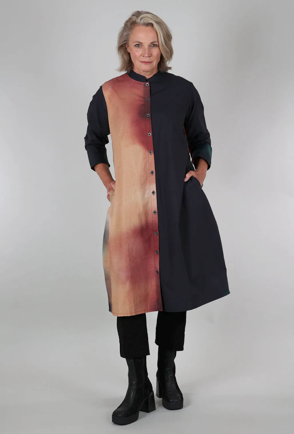 Millie Shirt Dress, Fanfare Rust