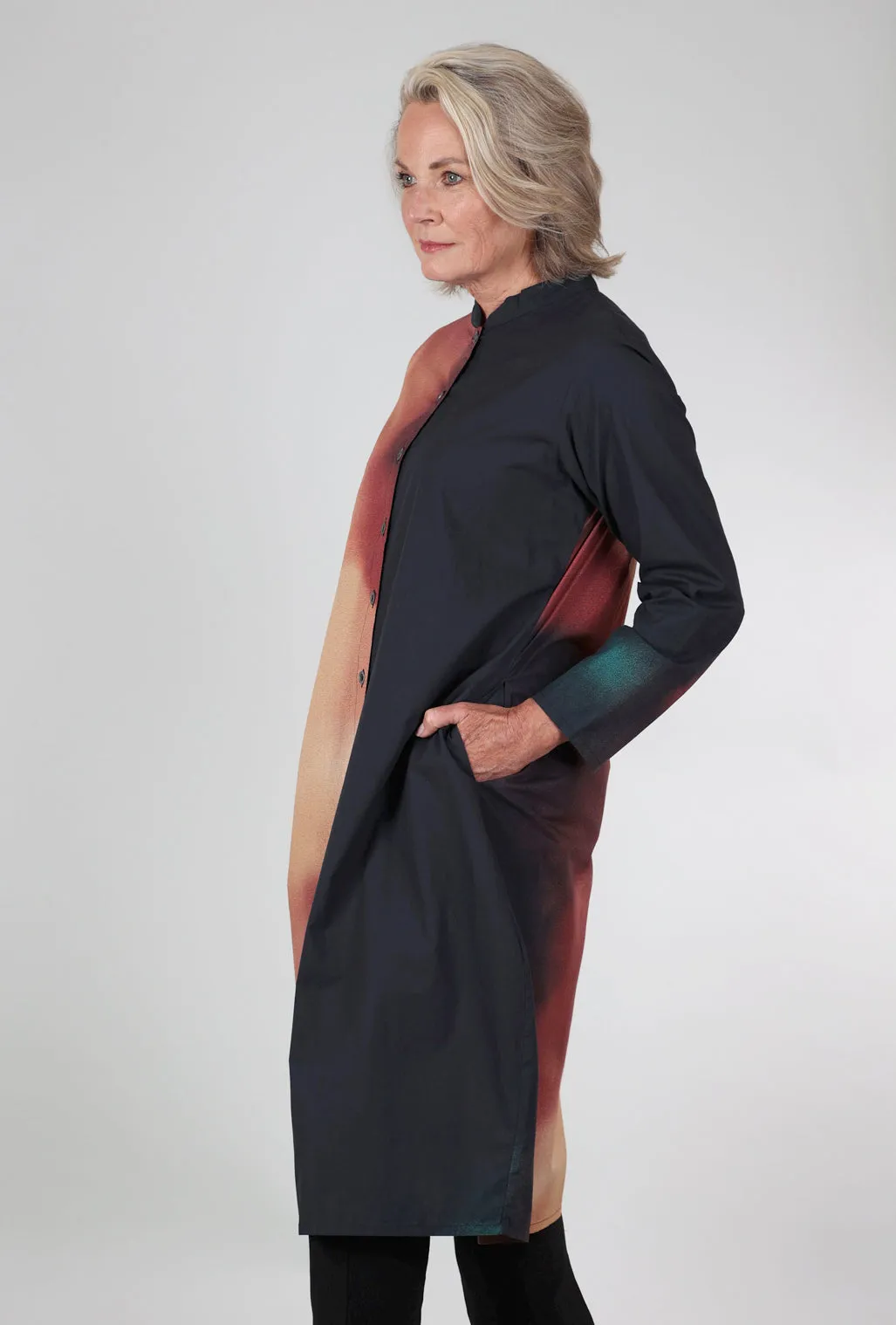 Millie Shirt Dress, Fanfare Rust