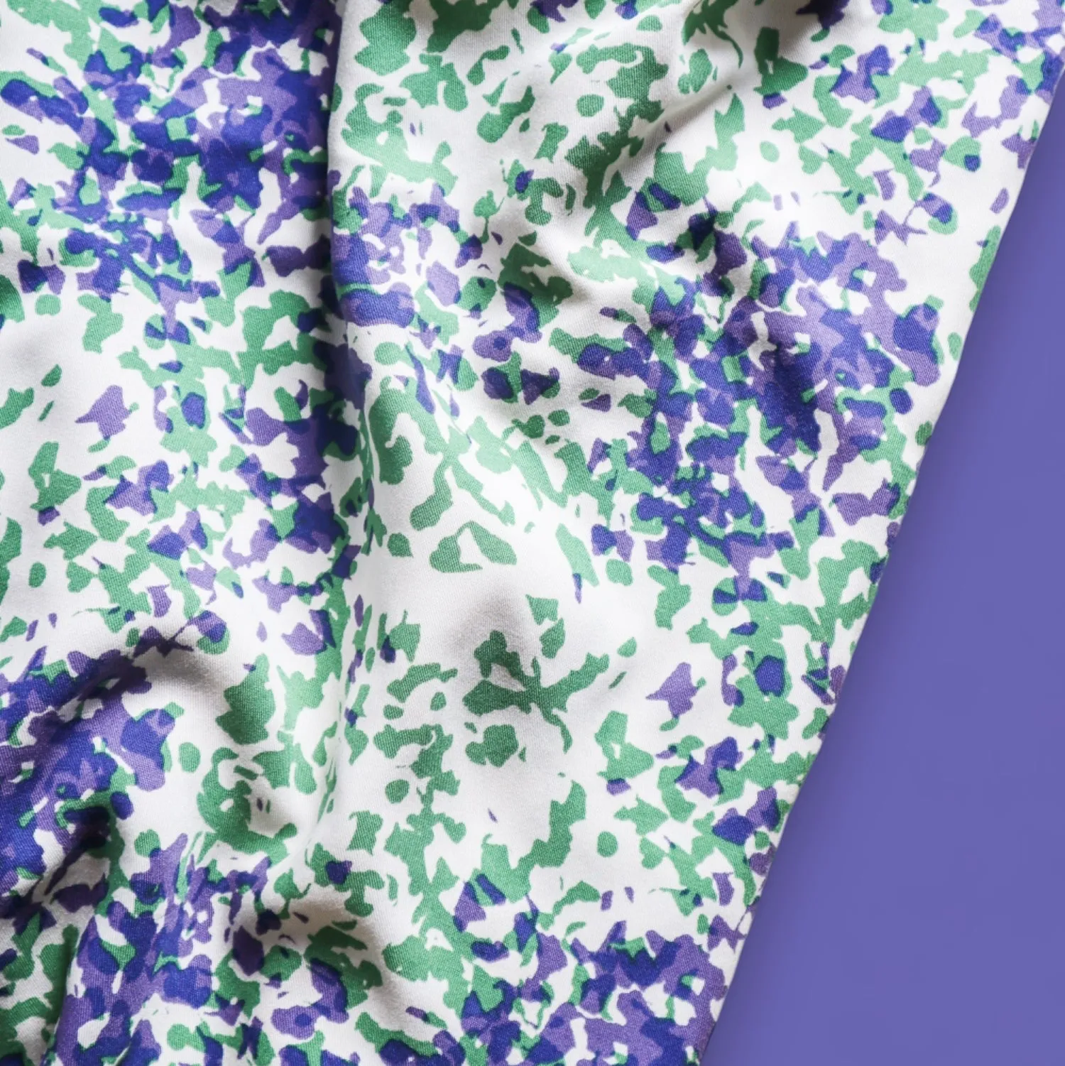 Mind The MAKER - Iris Ivory Viscose Twill with LENZING™ ECOVERO™ fibres