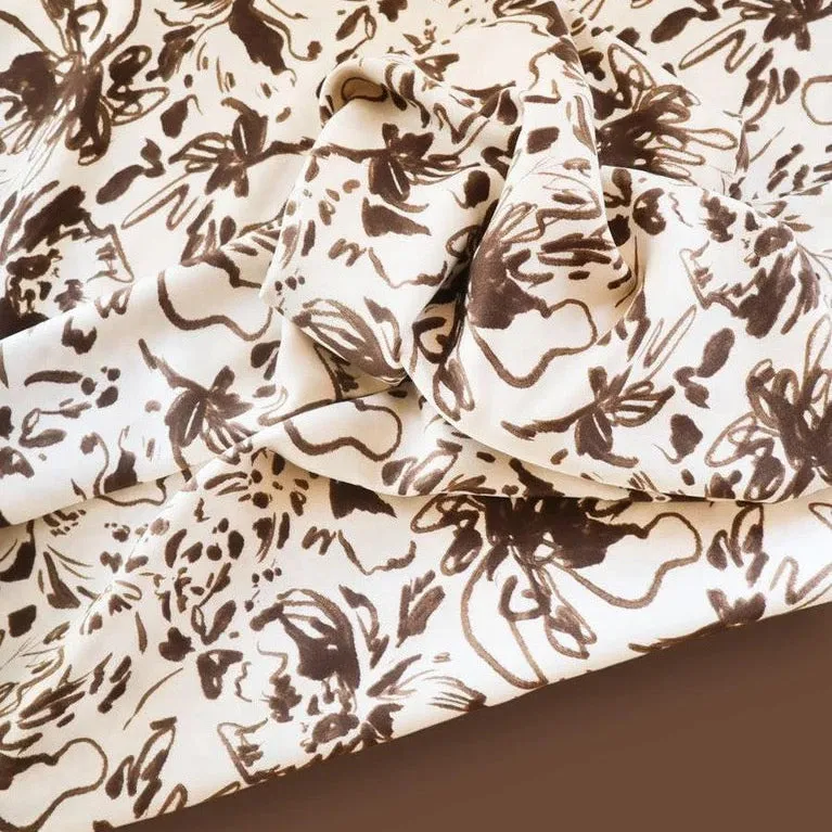 Mind The MAKER - Lydia Ivory Viscose Twill with LENZING™ ECOVERO™ fibres