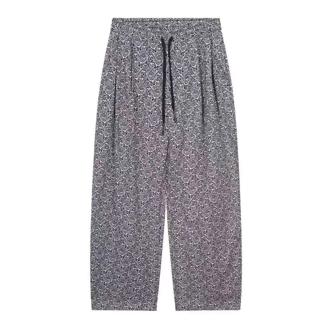 Mono Paisley Sweatpant
