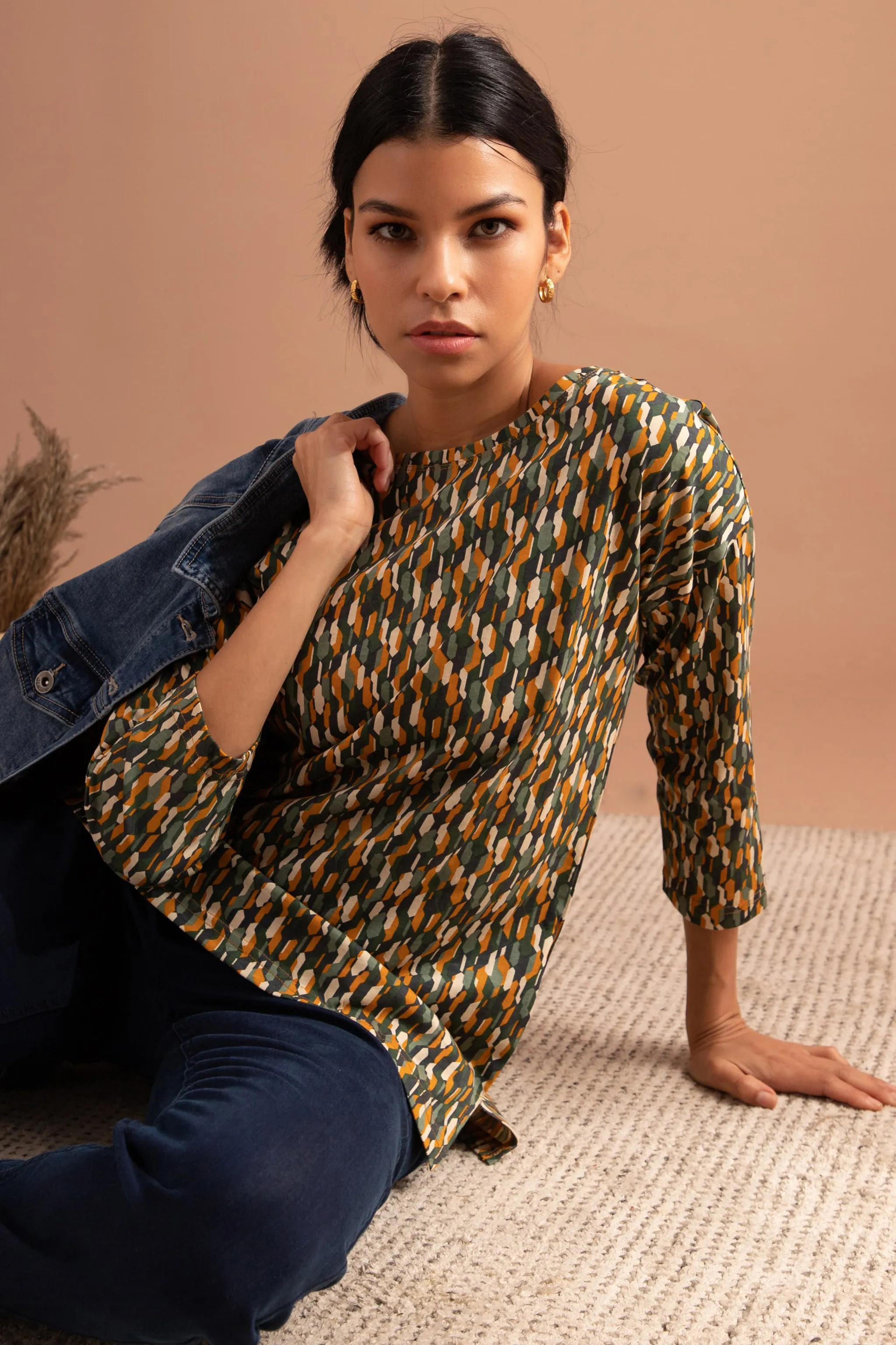 Navy Blue Jeans - JILL