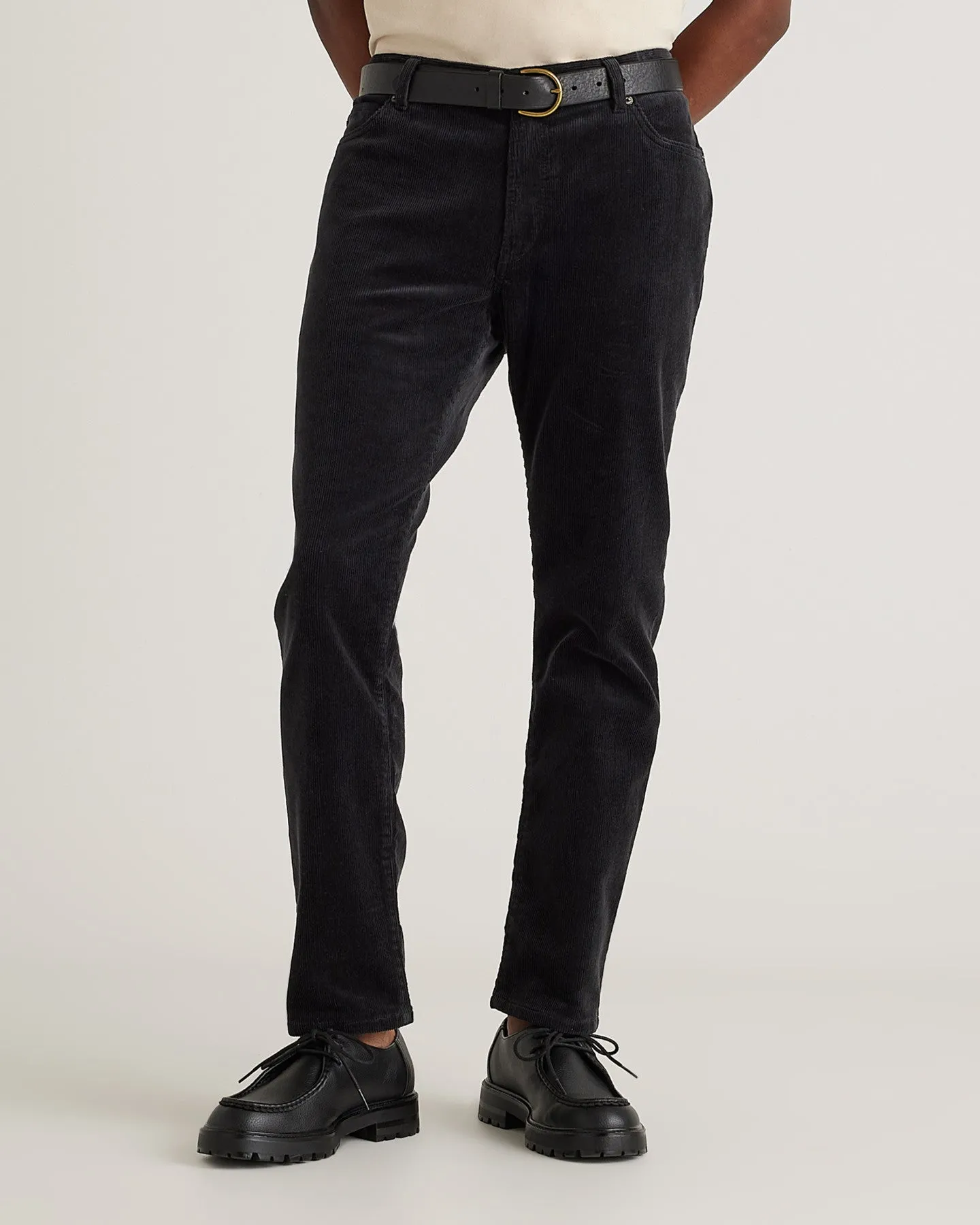 Organic Stretch Corduroy 5-Pocket Pants