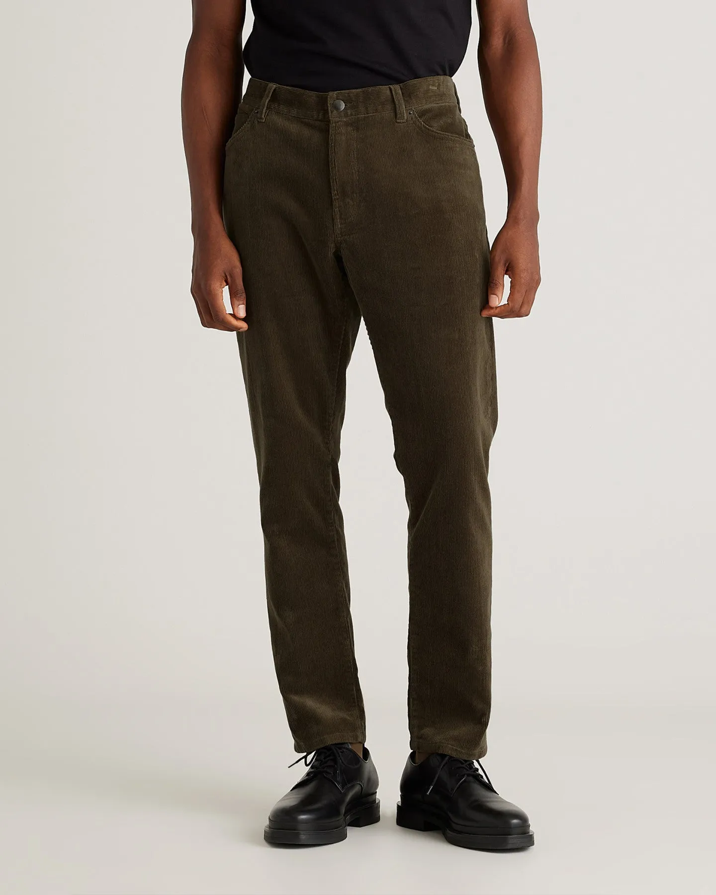 Organic Stretch Corduroy 5-Pocket Pants