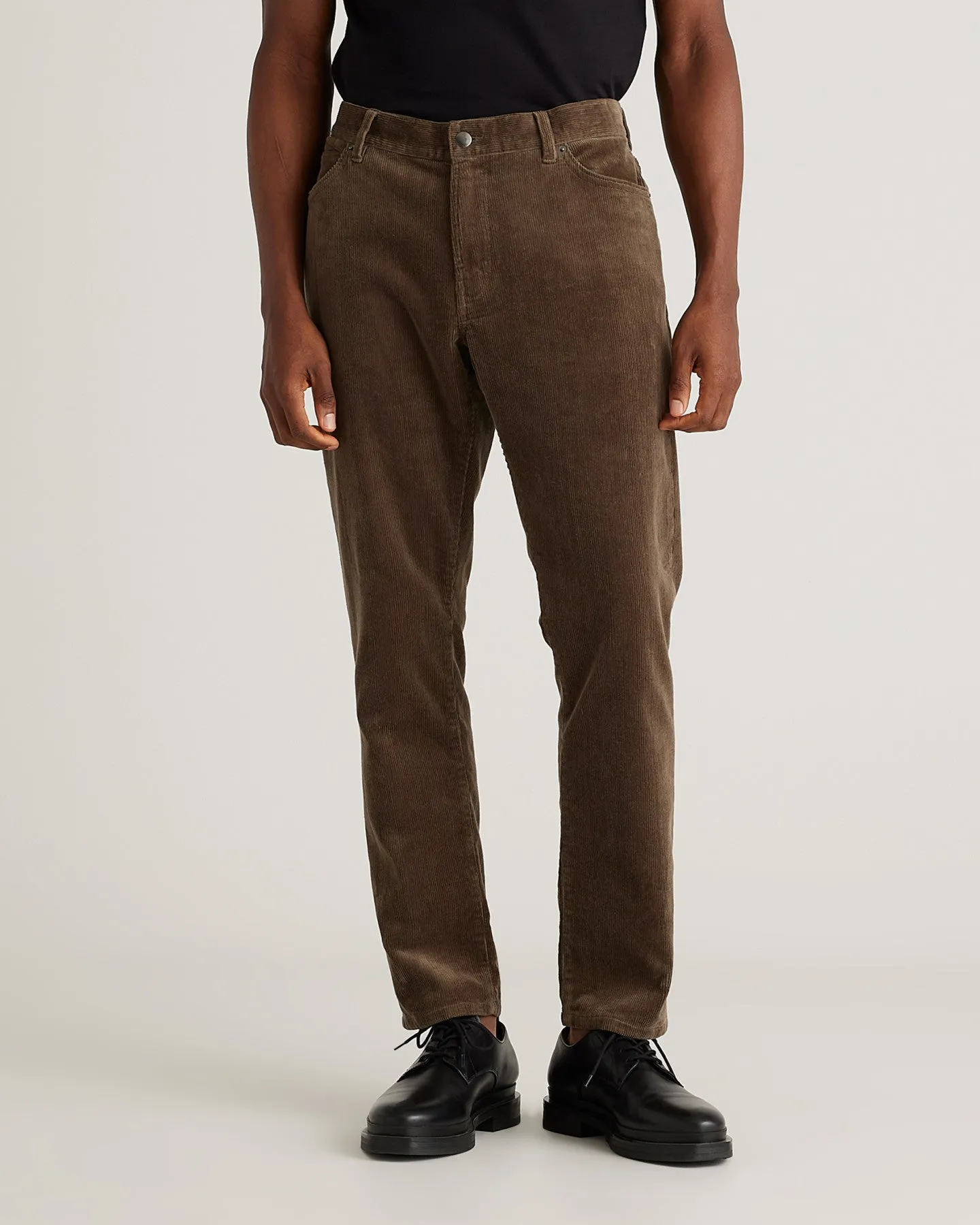 Organic Stretch Corduroy 5-Pocket Pants