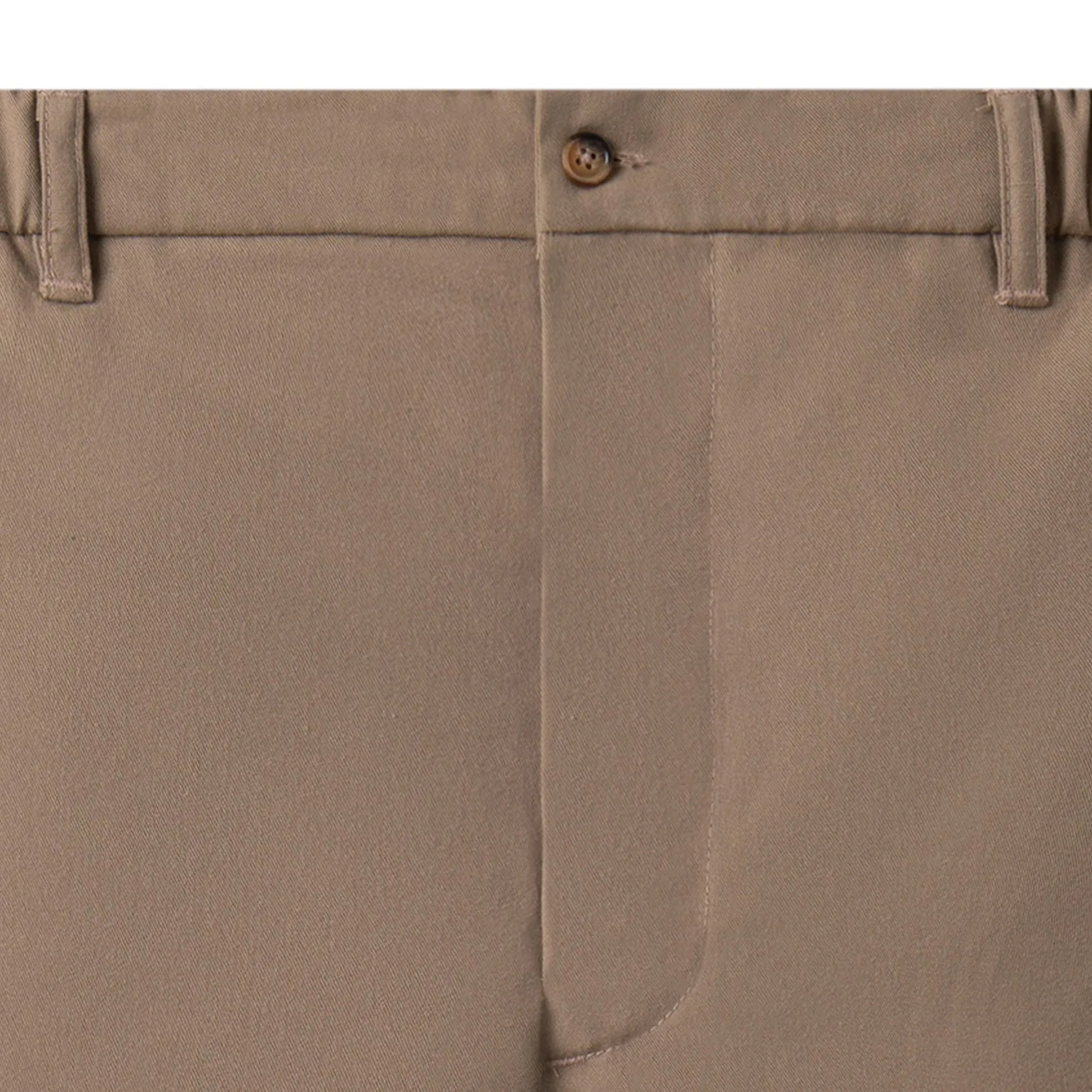 Parisian Chino Short Pants - Brown