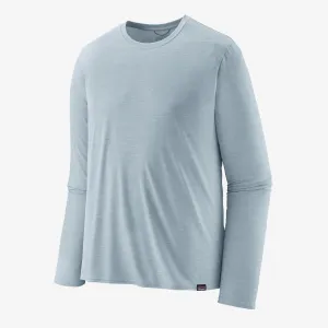 Patagonia Men's Long-Sleeved Capilene Cool Daily Shirt / Fleck Blue