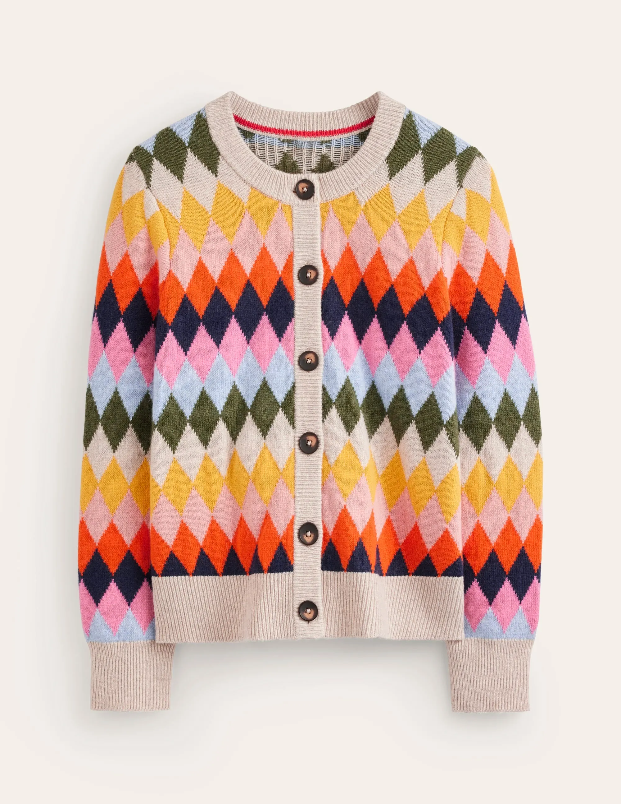 Patterned Cardigan-Multi