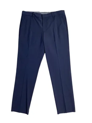 Perry Ellis Portfolio Mens Modern fit Dress Pants 32 / 30 Navy Blue Stretch