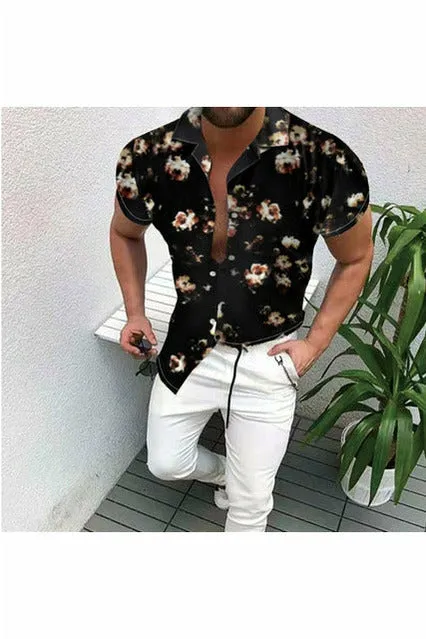 Printed Hawaii Casual Shirts