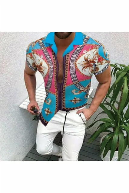 Printed Hawaii Casual Shirts
