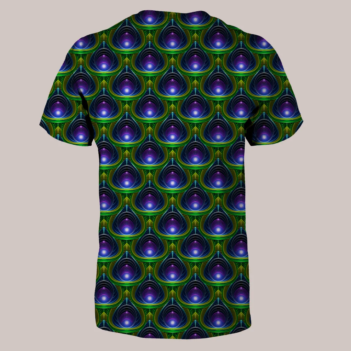 Psychedelic Shirt (UV/RGB, Eco-Friendly, Unisex) | GLISTEN