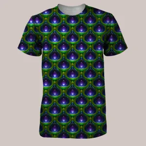 Psychedelic Shirt (UV/RGB, Eco-Friendly, Unisex) | GLISTEN