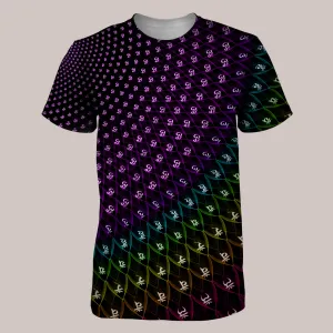 Psychedelic Shirt (UV/RGB, Eco-Friendly, Unisex) | SAHASRARA