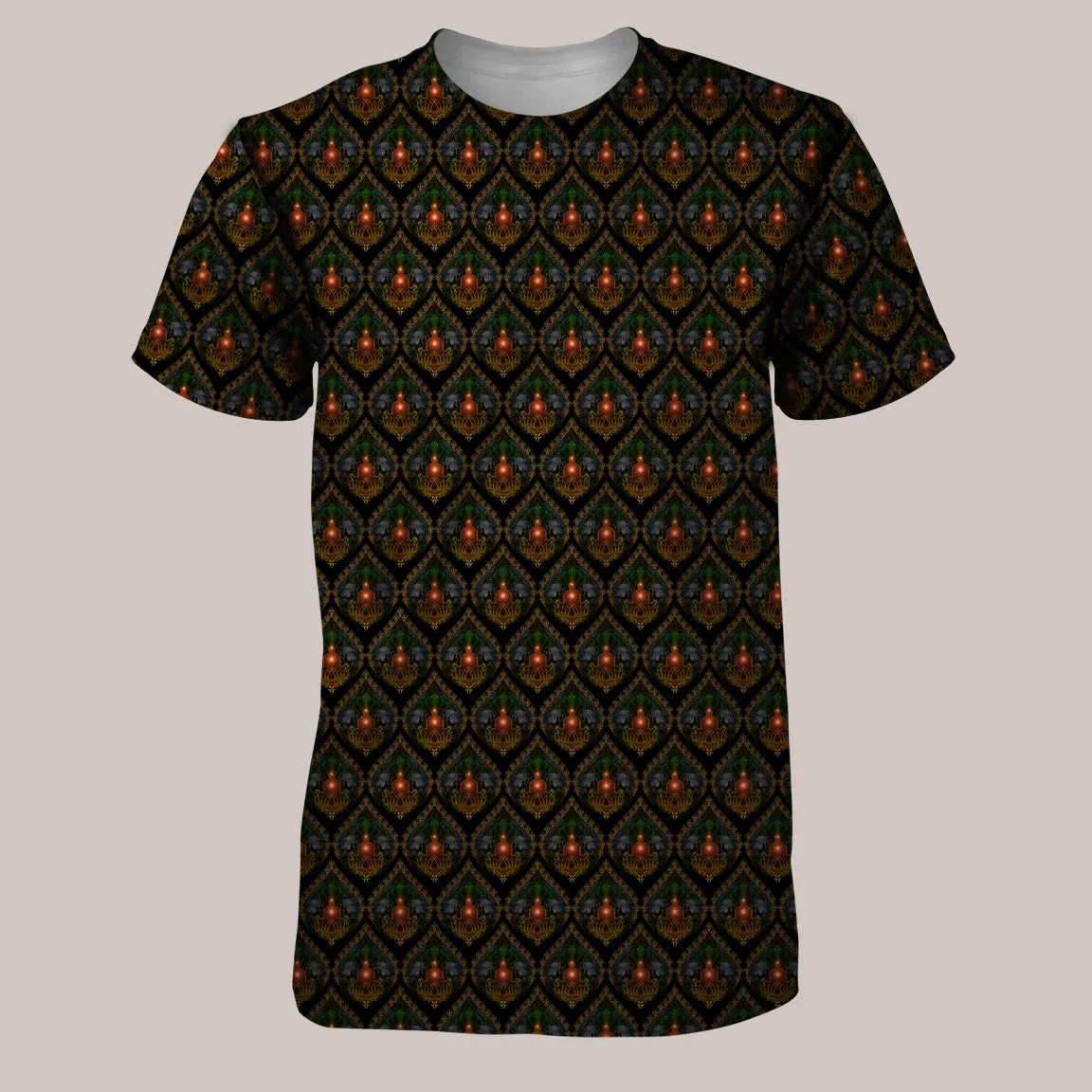 Psychedelic Shirt (UV/RGB, Eco-Friendly, Unisex) | SIDDHARTHA