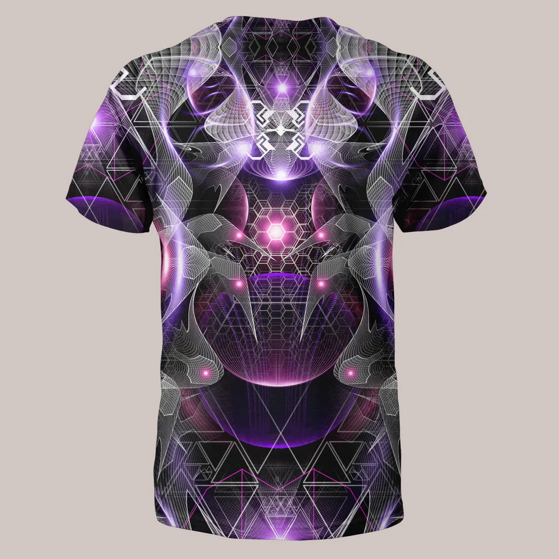 Psychedelic T-Shirt (UV/RGB, Eco-Friendly, Unisex) | ANDROMEDA