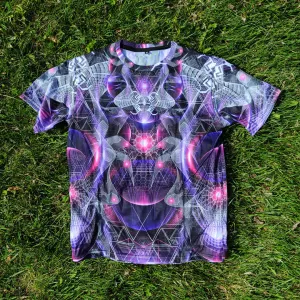 Psychedelic T-Shirt (UV/RGB, Eco-Friendly, Unisex) | ANDROMEDA