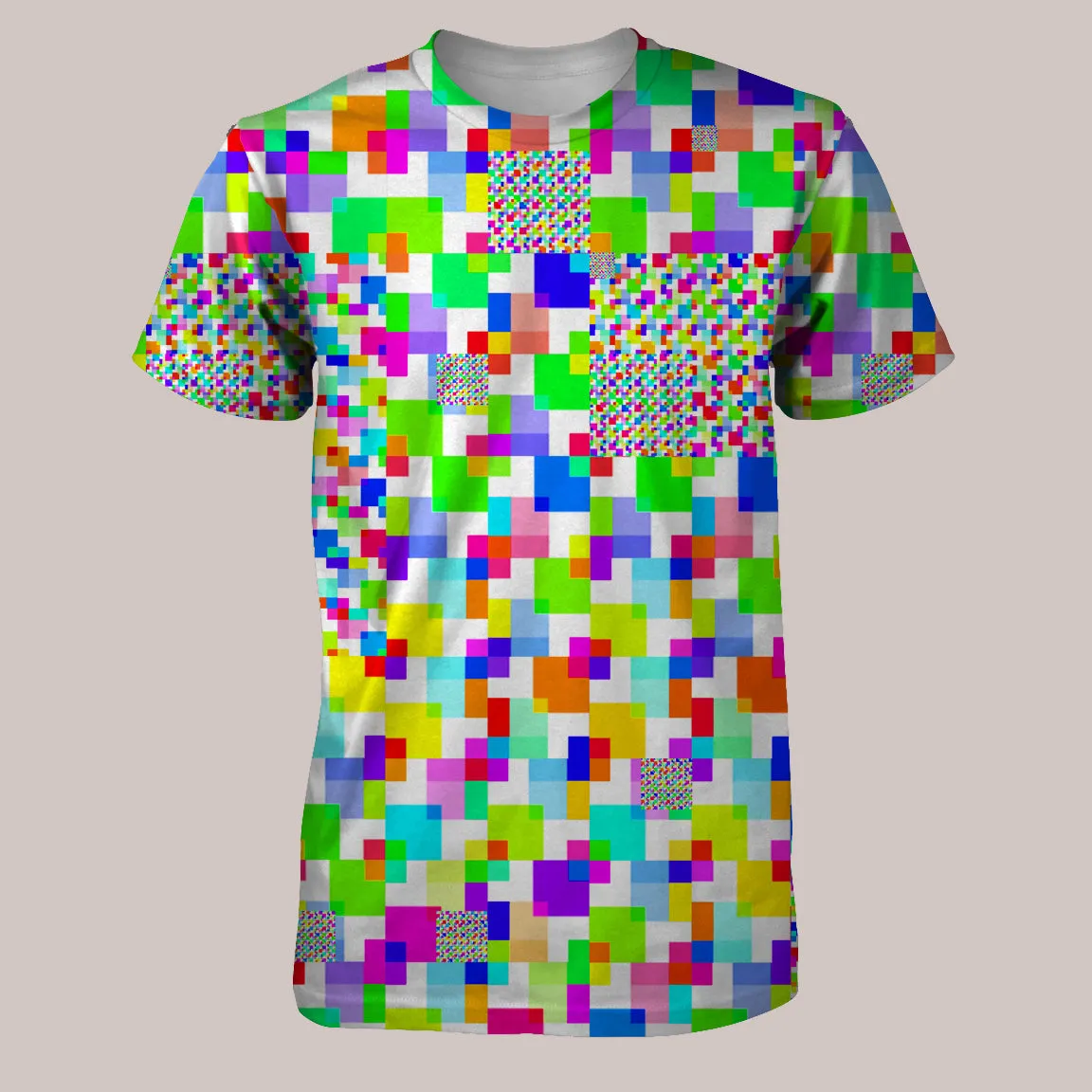 Psychedelic T-Shirt (UV/RGB, Eco-Friendly, Unisex) | DIGITALIS
