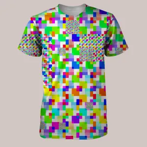 Psychedelic T-Shirt (UV/RGB, Eco-Friendly, Unisex) | DIGITALIS