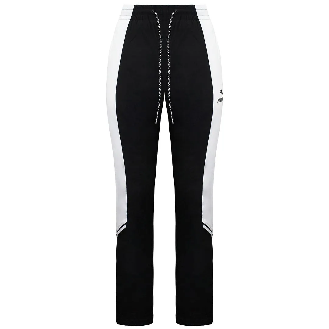Puma Logo Mens Black/White Track Pants