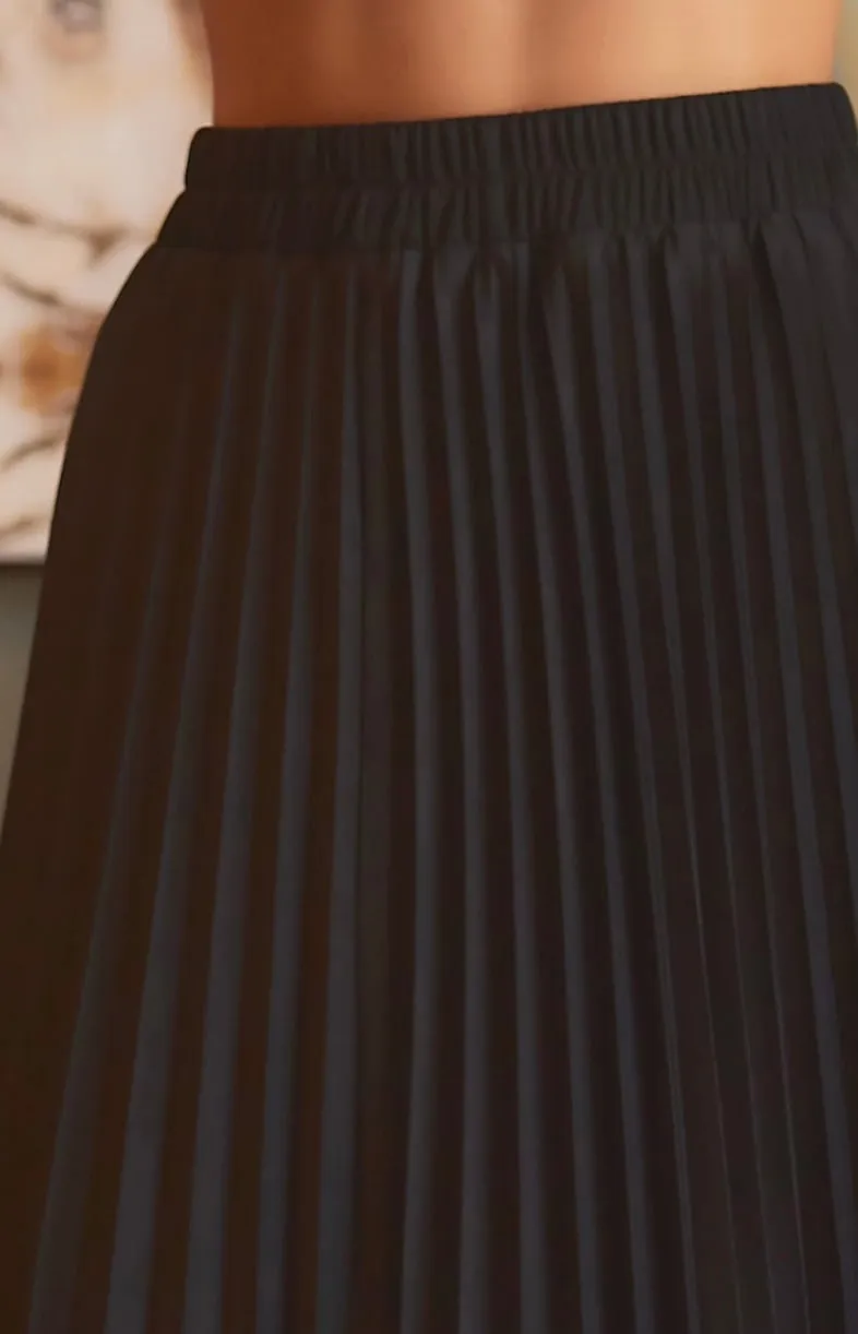 Pure and Simple Pleated Skirt