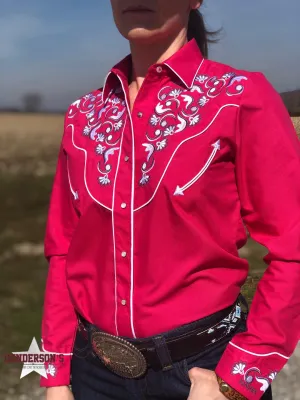 Rangers Original Shirt ~ Fuchsia W/White