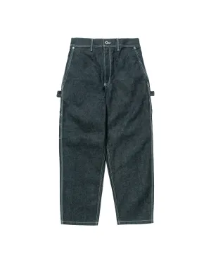 Recycled Cotton Denim Wide Pants