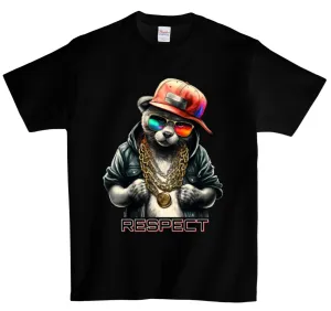 Respect Cat T-Shirts DTG Full color Edition