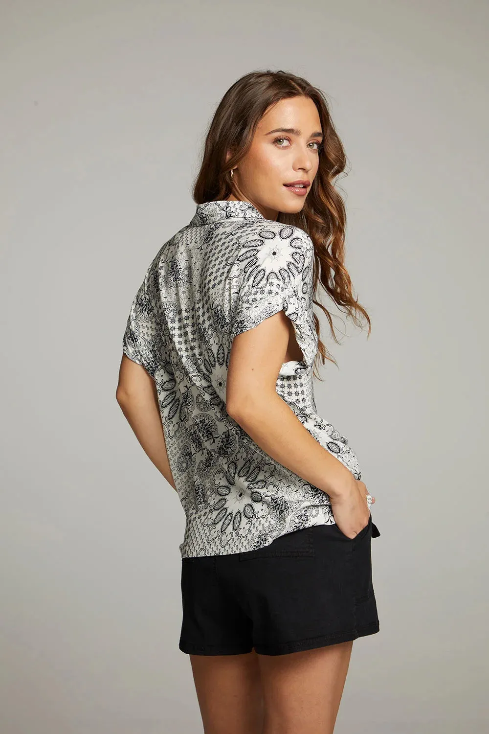 Rhythmm Button Down Print