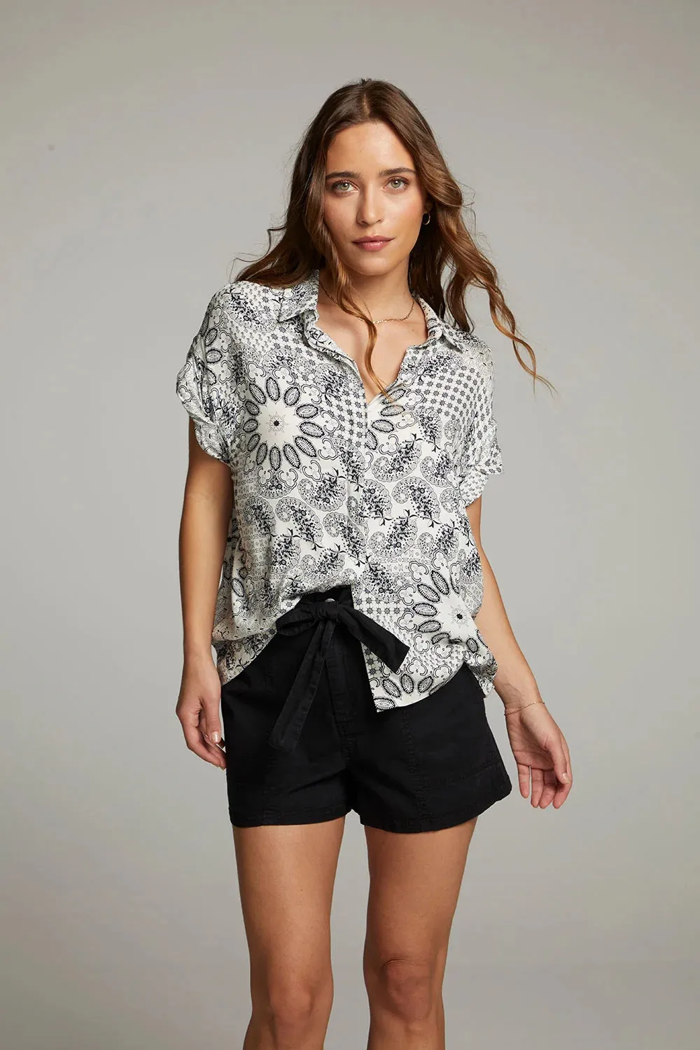 Rhythmm Button Down Print