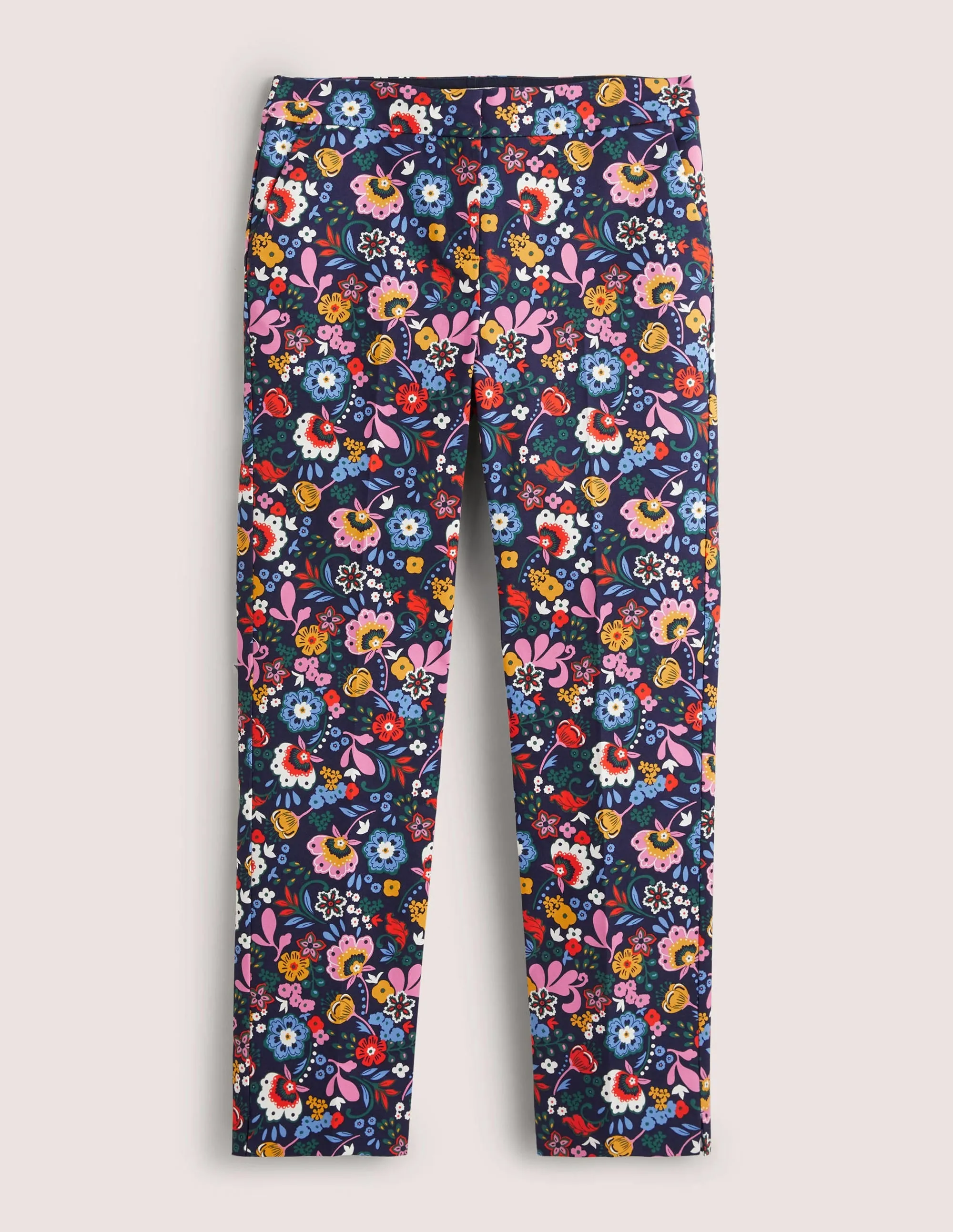 Richmond 7/8 Trouser-Navy, Pretty Paradise