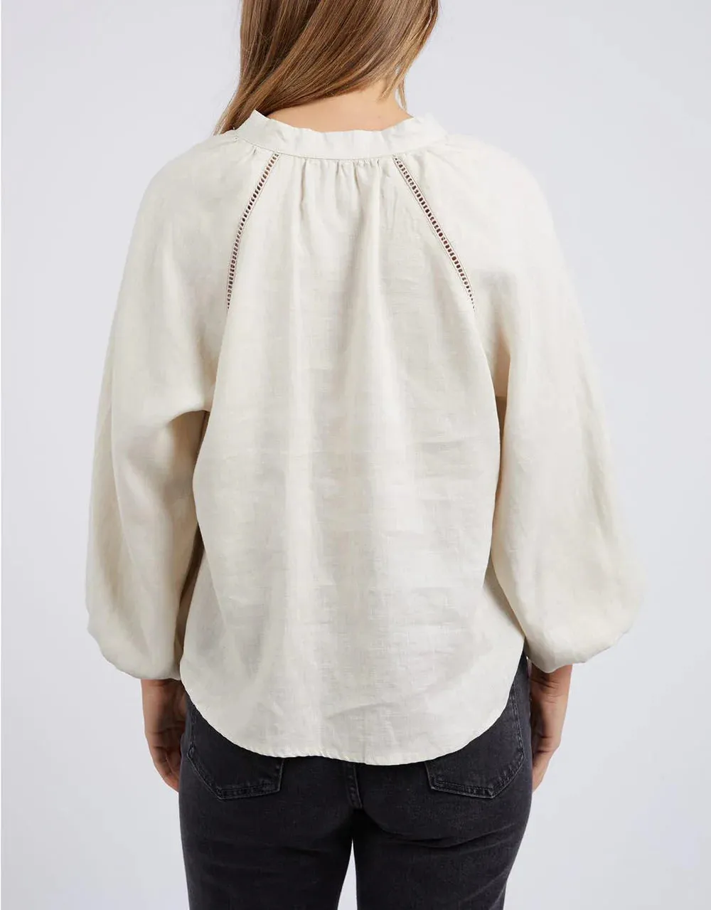 Sardinia Blouse - Bone