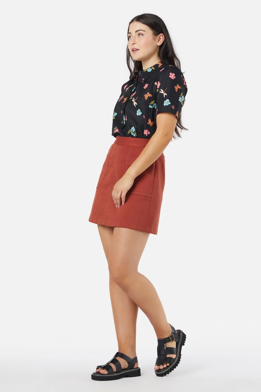 Serena Flora Blouse