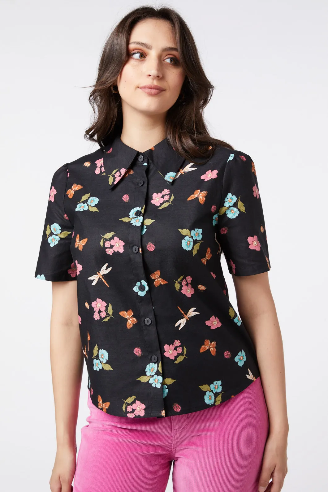 Serena Flora Blouse