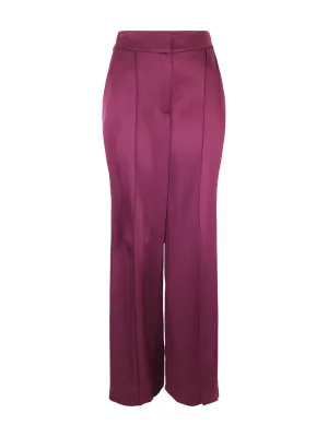 Simkhai Kyra Wide Leg Pant in Acai