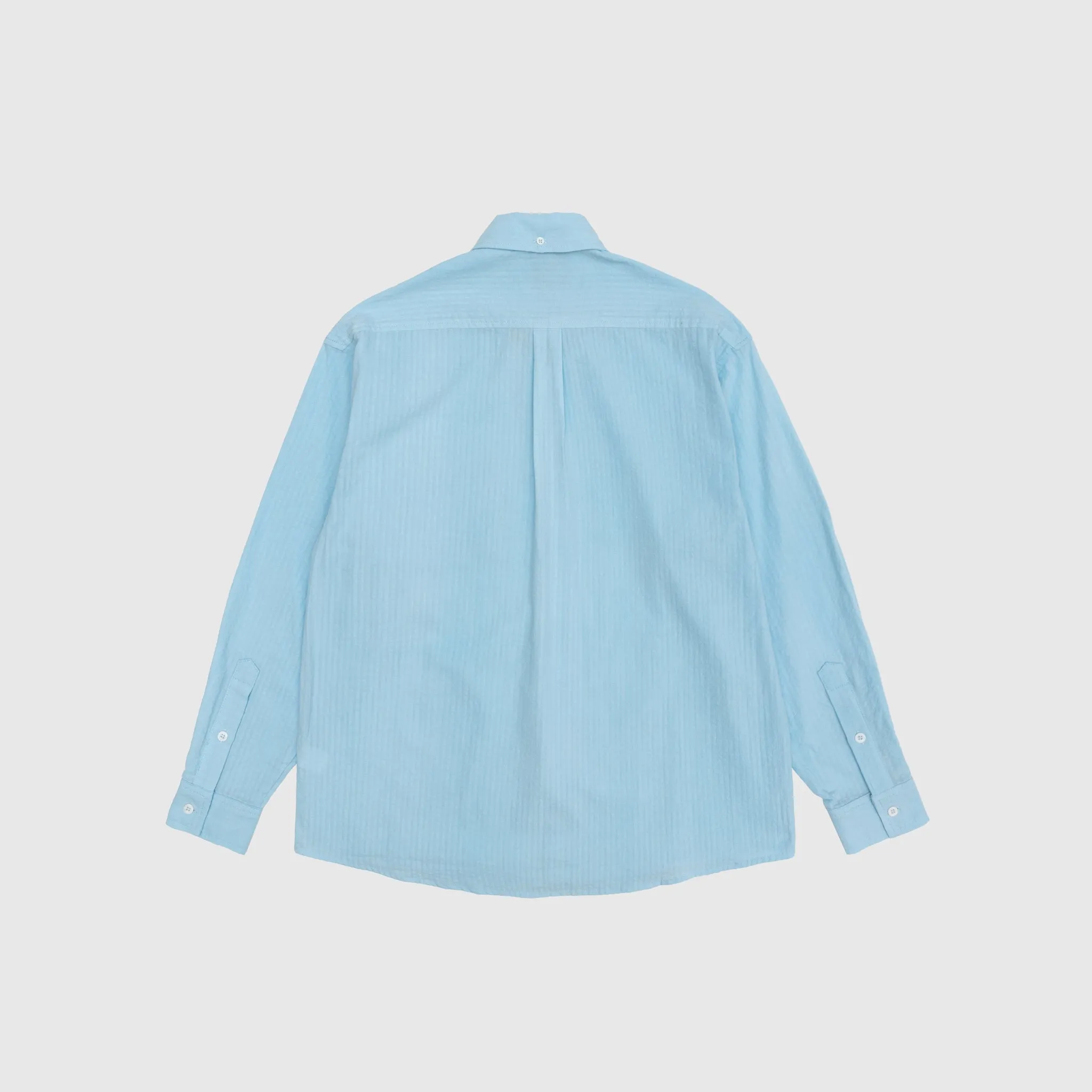 SIMPLE STITCH SEERSUCKER SHIRT