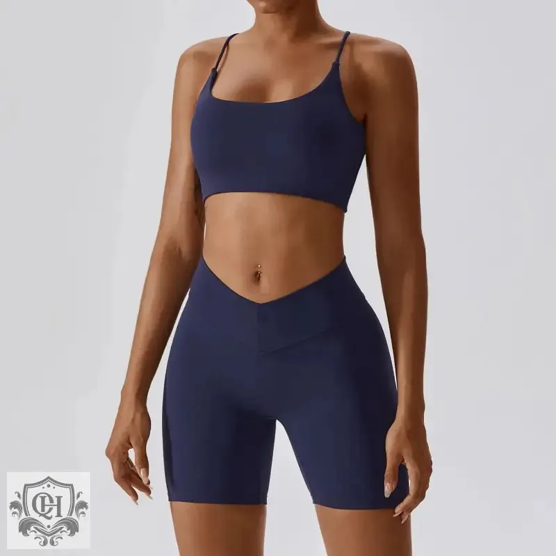 Sleek & Chic Nylon Yoga Suit