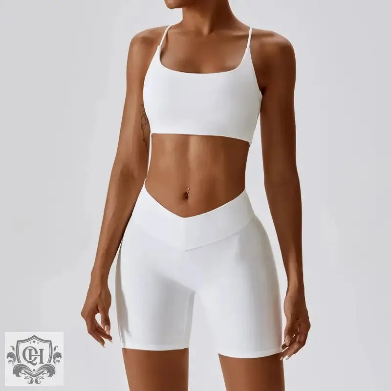 Sleek & Chic Nylon Yoga Suit