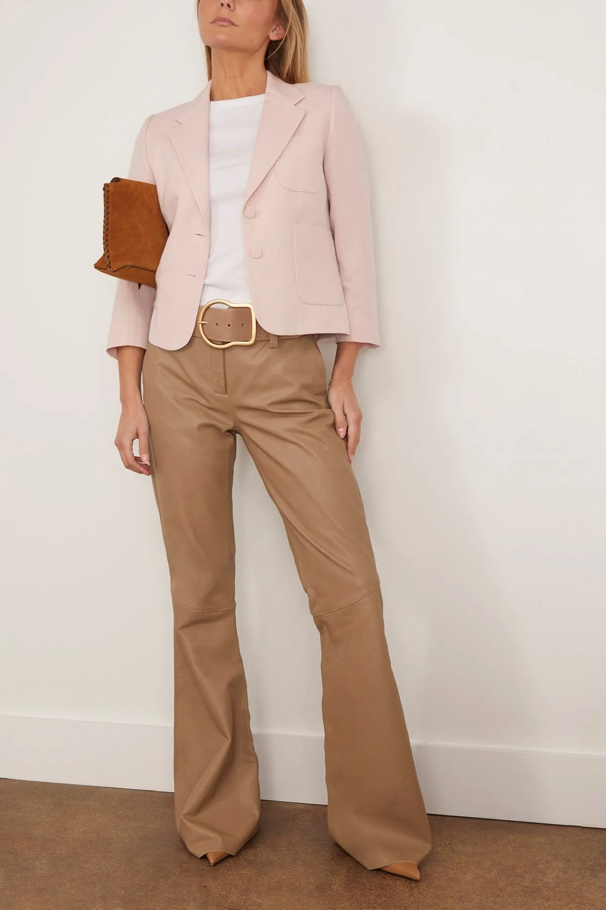 Sleek Statement III Pants in Dark Sand