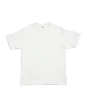Slub Cotton Pocket Tee - Off White