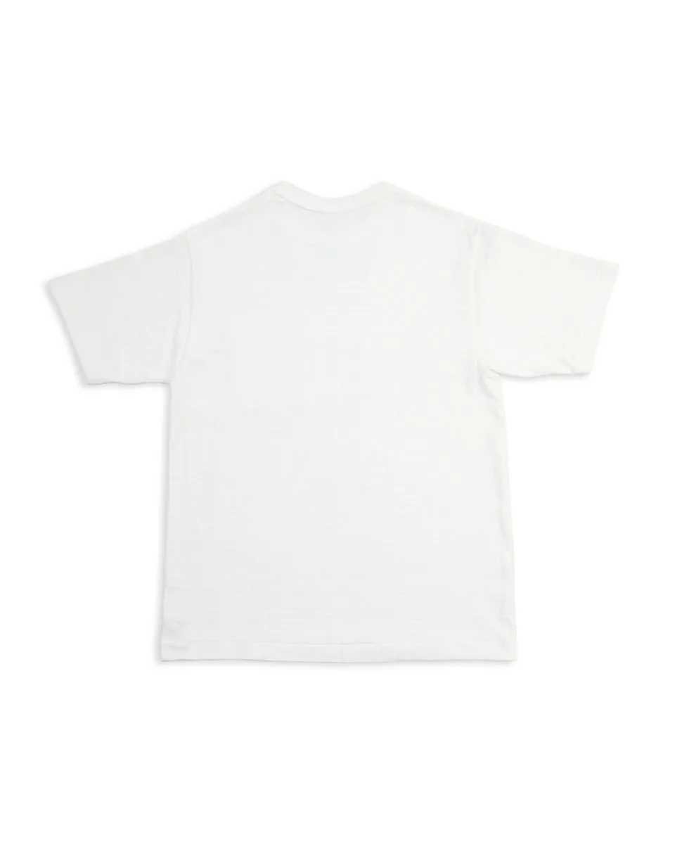 Slub Cotton Pocket Tee - Off White
