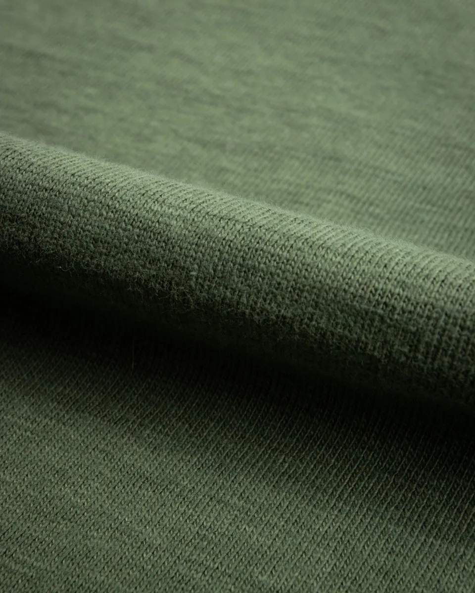 Slub Cotton Tee - Green