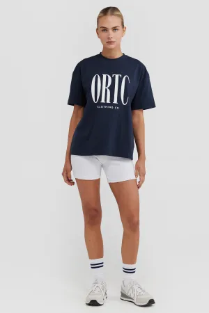 Spencer Logo T Shirt Navy