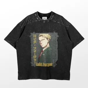Spy Family Loid Forger T-Shirt - Mugshot Design | High-Quality Anime Shirt