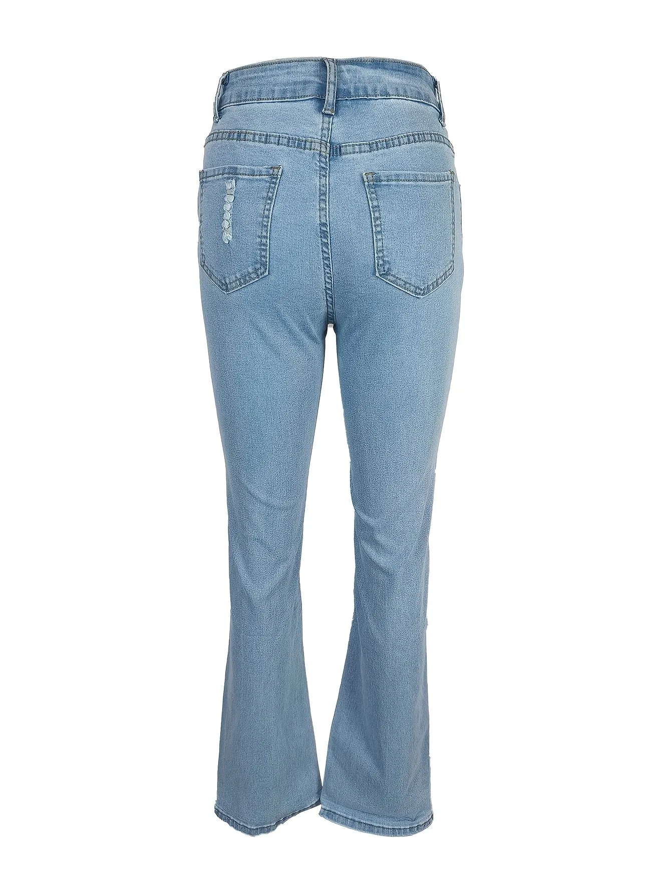 Stretch Denim Casual Style, Machine Washable Jeans