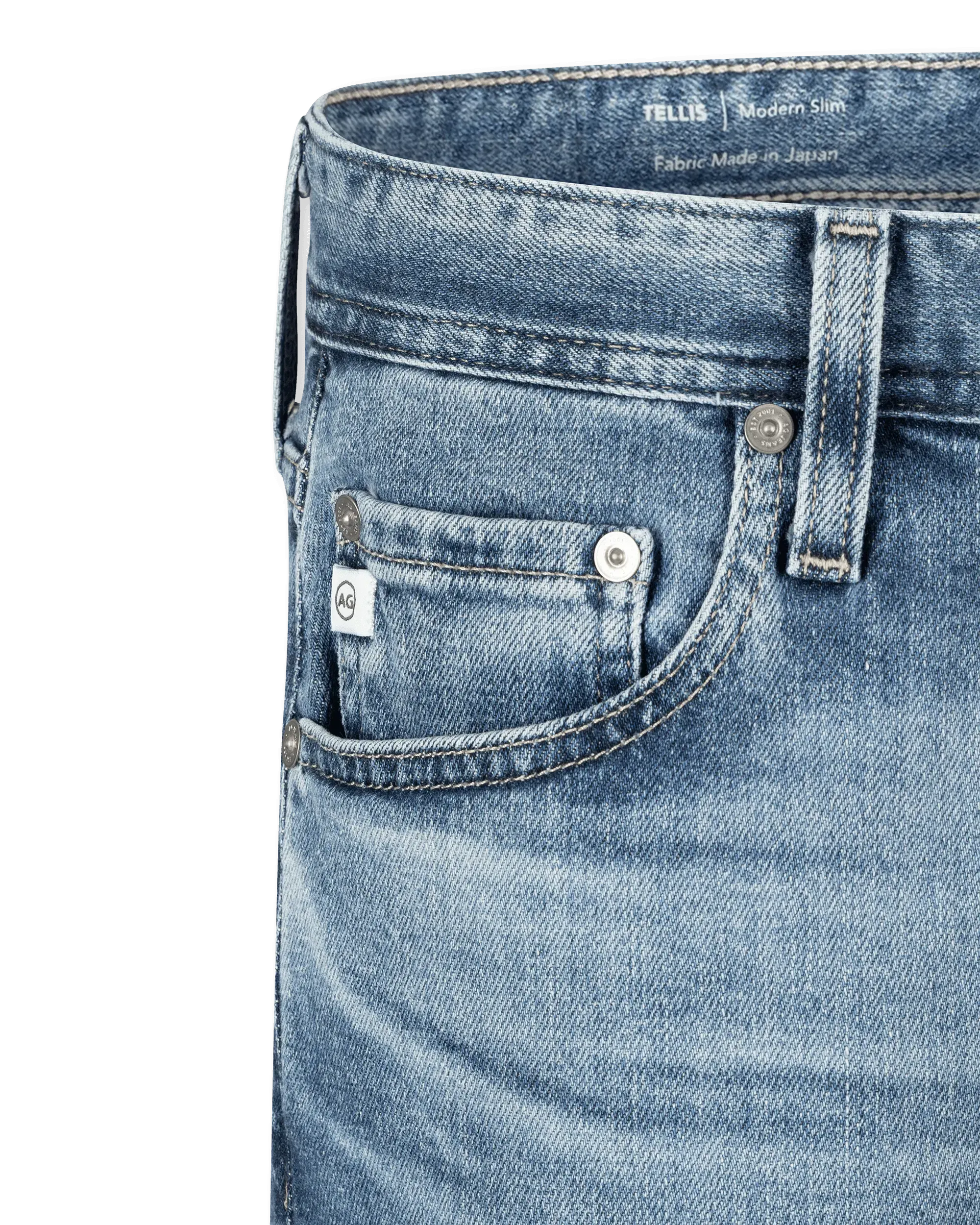 Tellis Vapor Wash Modern Slim Denim