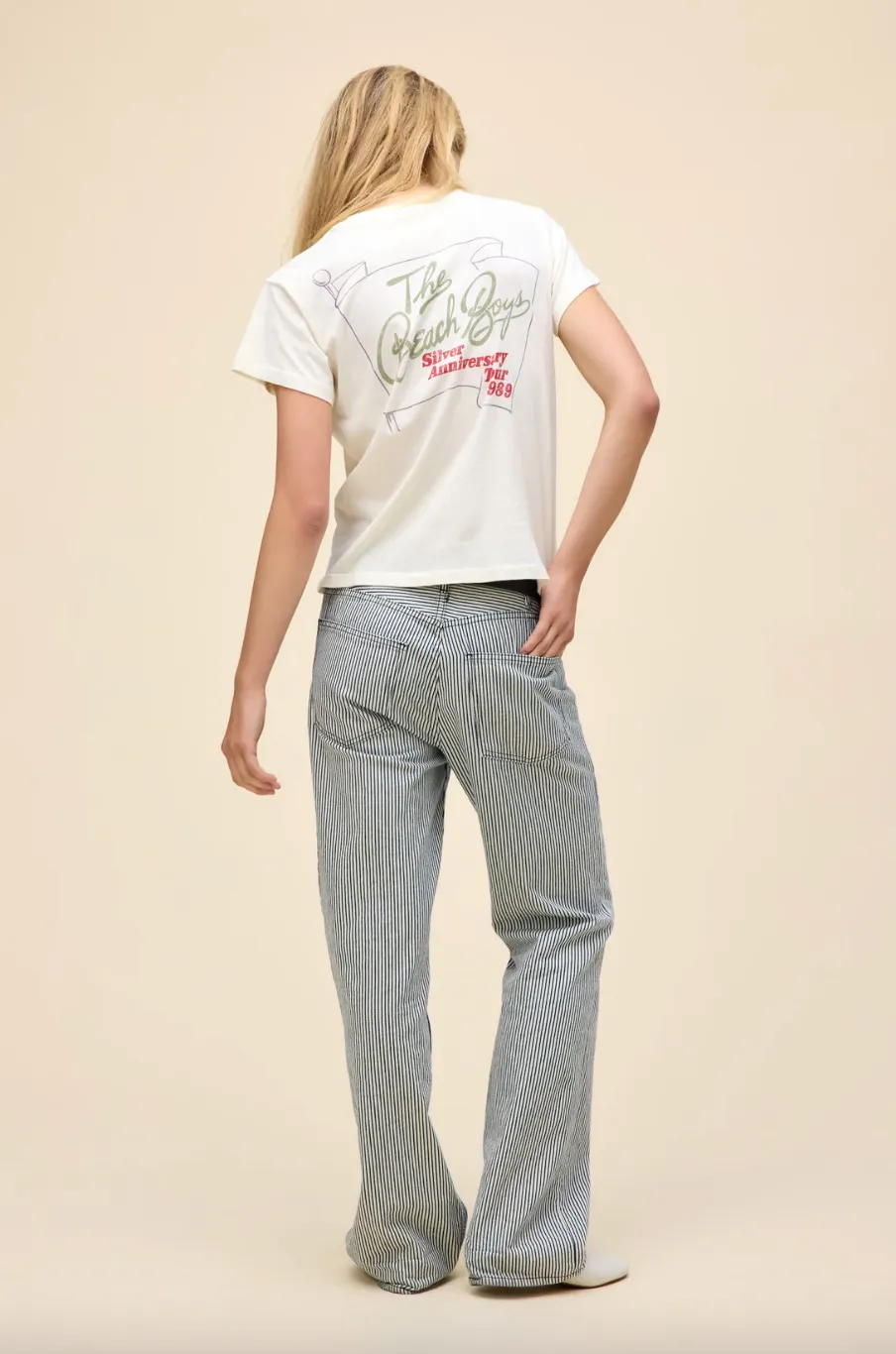 the beach boys silver anniversary solo tee