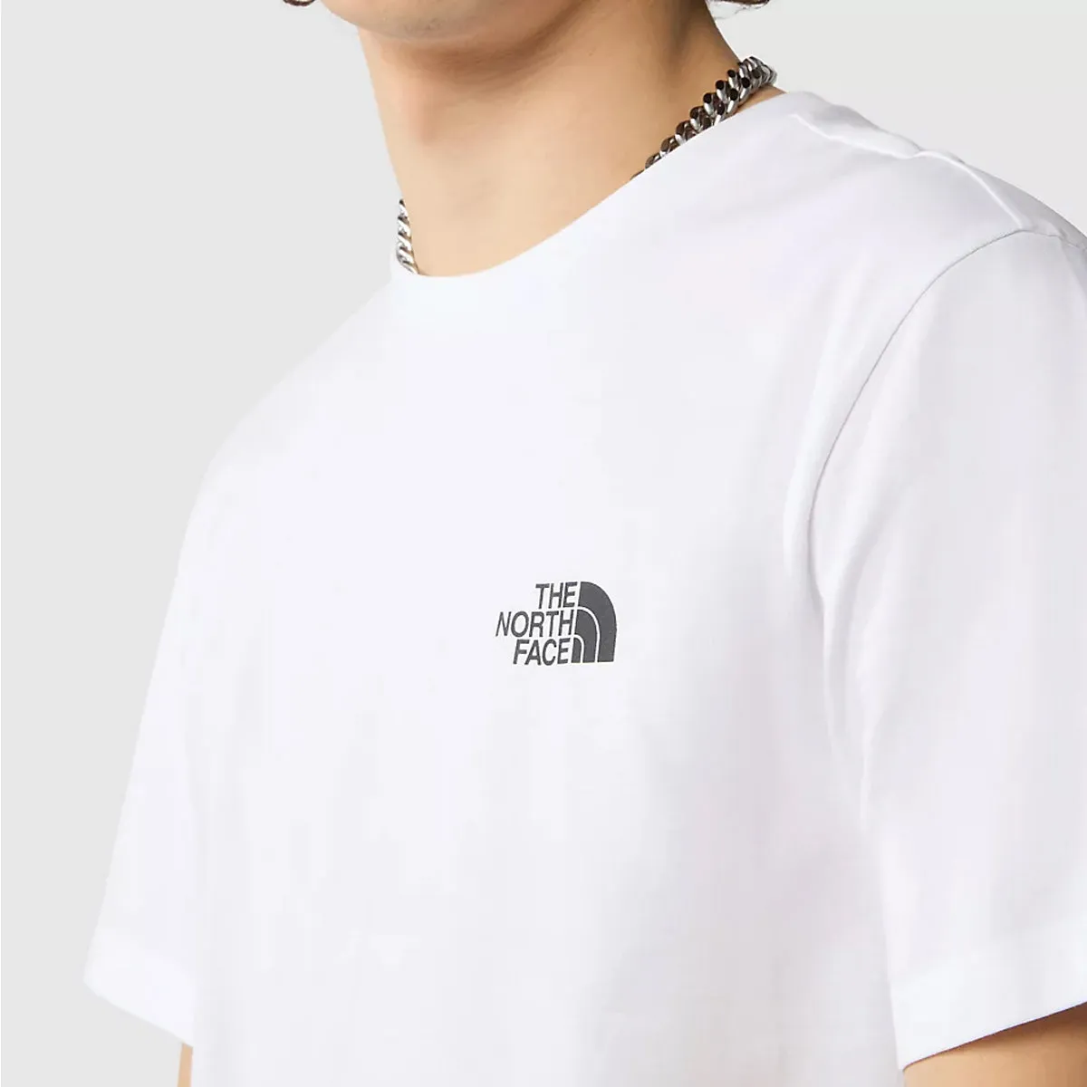The North Face - T-Shirt Simple Dome TNF White - NF0A87NG - TNF/WHITE